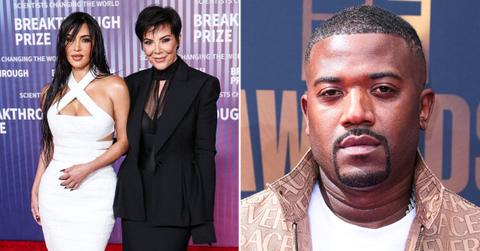 photo of Kim Kardashian, Kris Jenner and Ray J