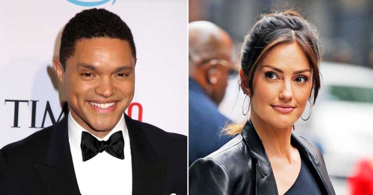 Trevor Noah & Minka Kelly Walk Dog Together After May Split
