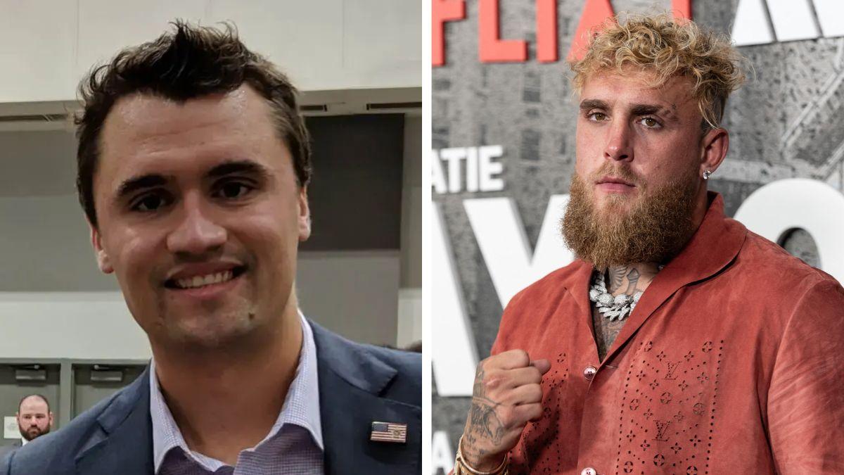image of Jake Paul revealed he thought Charlie Kirk would run for president before his death.