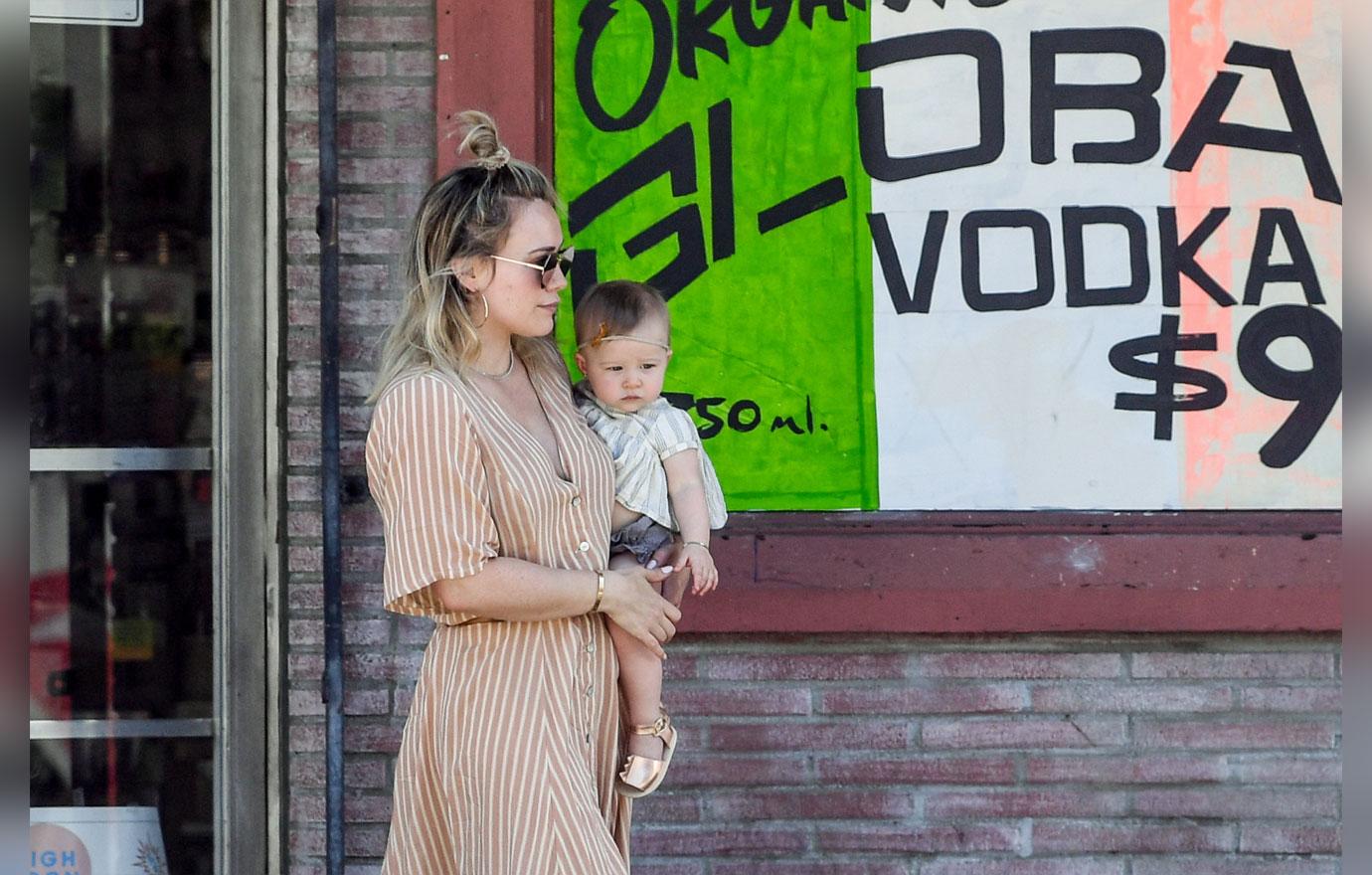 Hilary Duff & daughter Banks