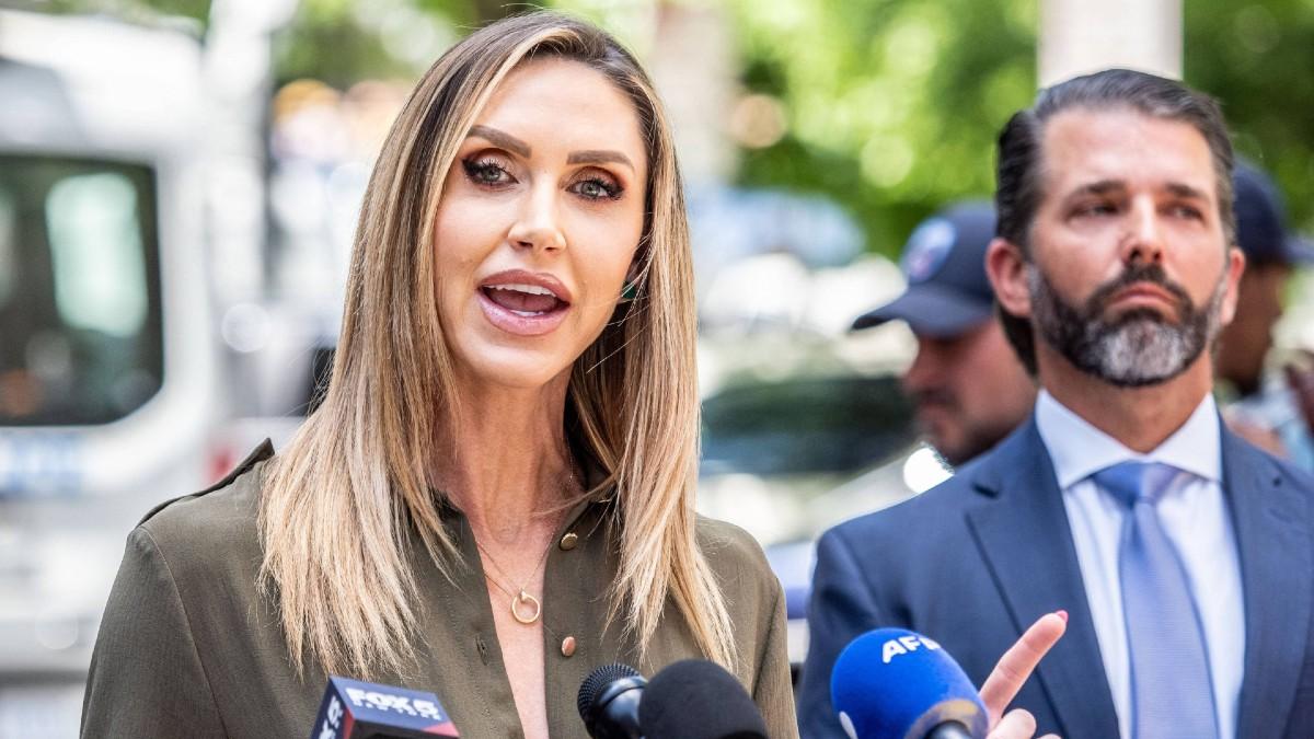 lara trump slams jimmy kimmels melania widow joke