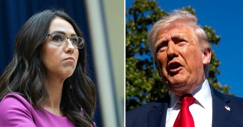 split of Lauren Boebert/Donald Trump.