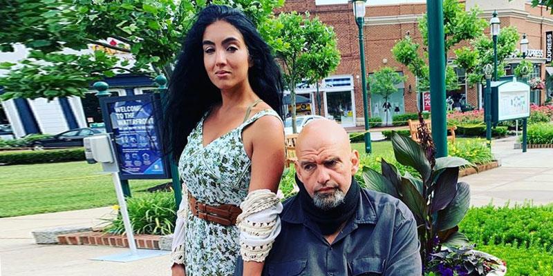 John Fetterman and Gisele Barreto Fetterman