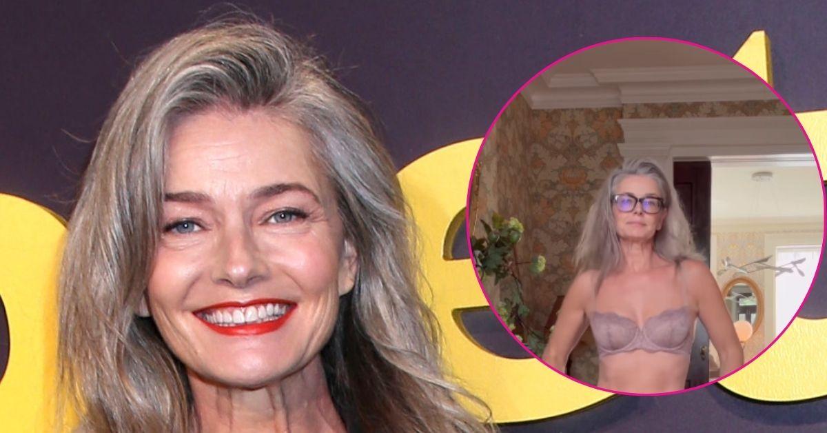 paulina porizkova underwear reveal
