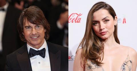 Composite photo of Tom Cruise and Ana de Armas