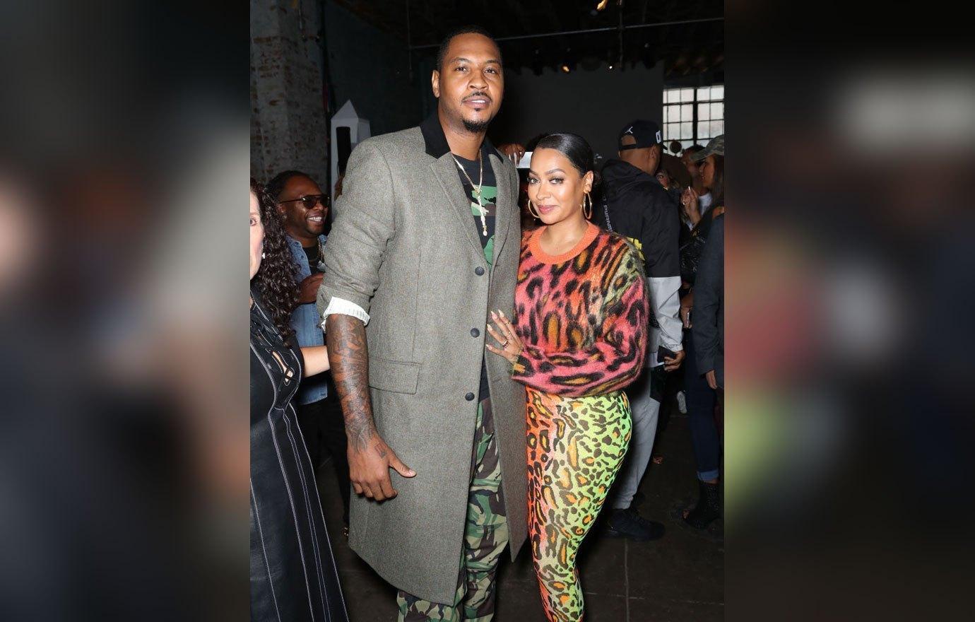 La La And Carmelo Anthony Forgive Cheating