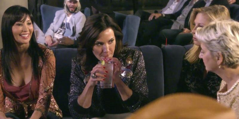 Luann De Lesseps Sipping Vodka In 'Real Housewives Of New York City' Trailer