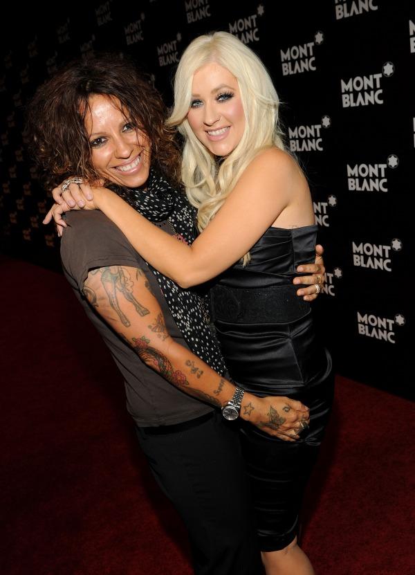 Linda Perry and Christina Aguilera