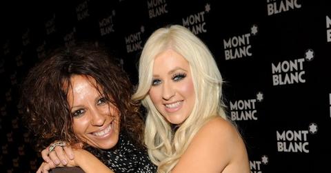 Linda Perry and Christina Aguilera