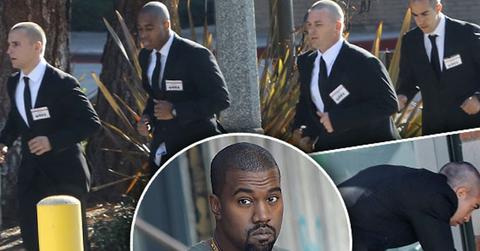 Kanye west suicidal breakdown hospital security ok