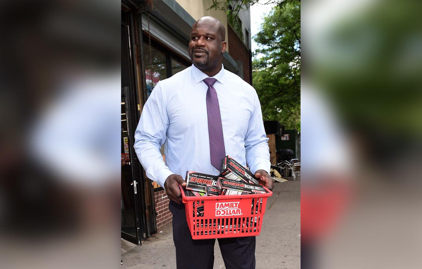 Shaquille O’Neal Staying Hydrated &amp; Energized with Vitamin Infused EnergIce