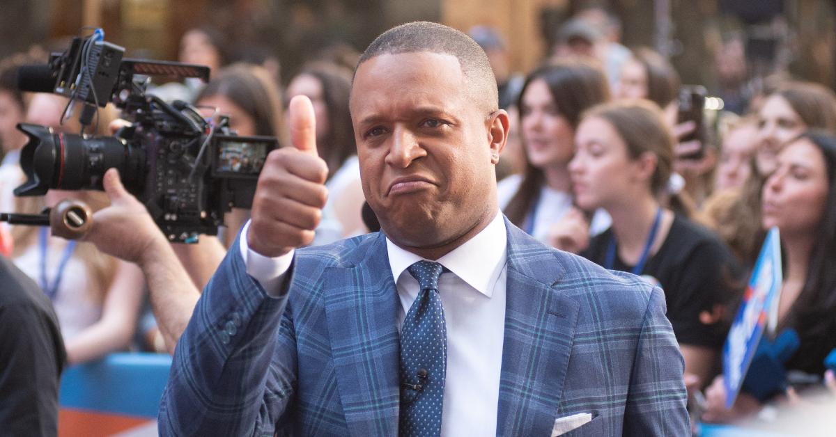 Image of Craig Melvin admitted he's 'never tired' because he can 'sleep anywhere.'