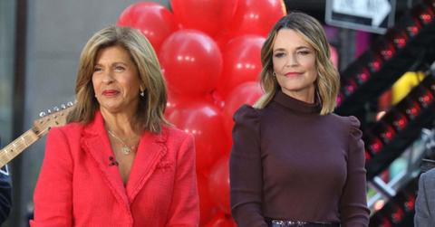 photo of hoda kotb and savannah guthrie