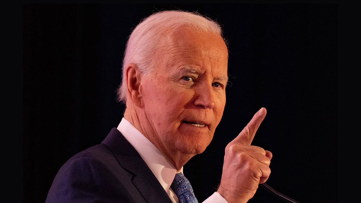Photo of Donald Trump used to call the ex-president 'Sleepy Joe.'