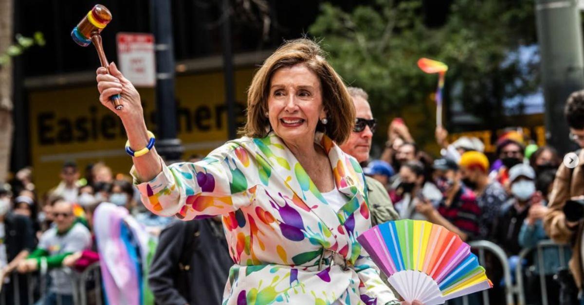 image of Nancy Pelosi is a Democratic congresswoman — and the first woman to serve as House Speaker.
