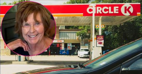 photo of Nancy Guthrie, gas station.