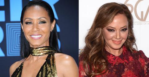 Jada Pinket Smith Leah Remini feud