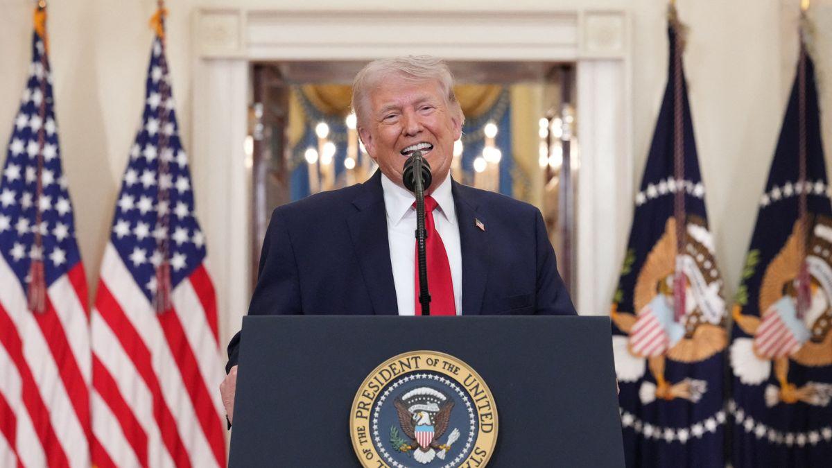 Image of Donald Trump's expletive-laden Easter Sunday post against Iran sparked widespread condemnation from lawmakers and critics worldwide.