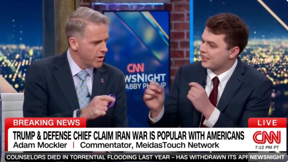 Photo of Scott Jennings told Adam Mockler, 'Get your f------ hand out of my face' on-air.