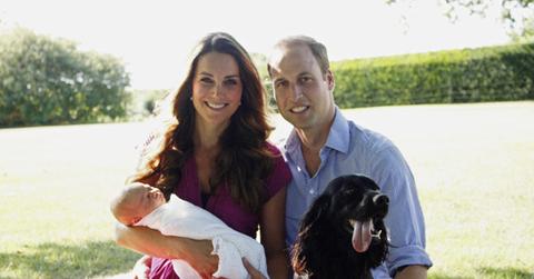 The Duke and Duchess of Cambridge With Their Son Prince George Alexander Louis of Cambridge In Bucklebury