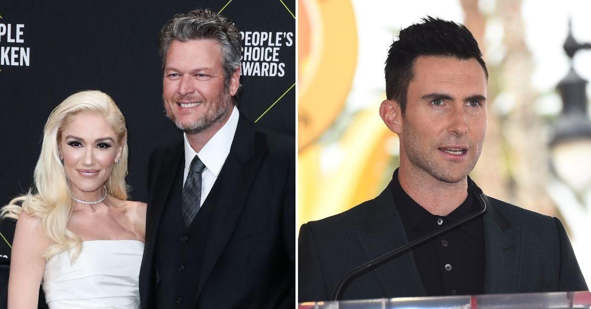 Adam Levine Reportedly Skipped Gwen Stefani And Blake Sheltons Wedding