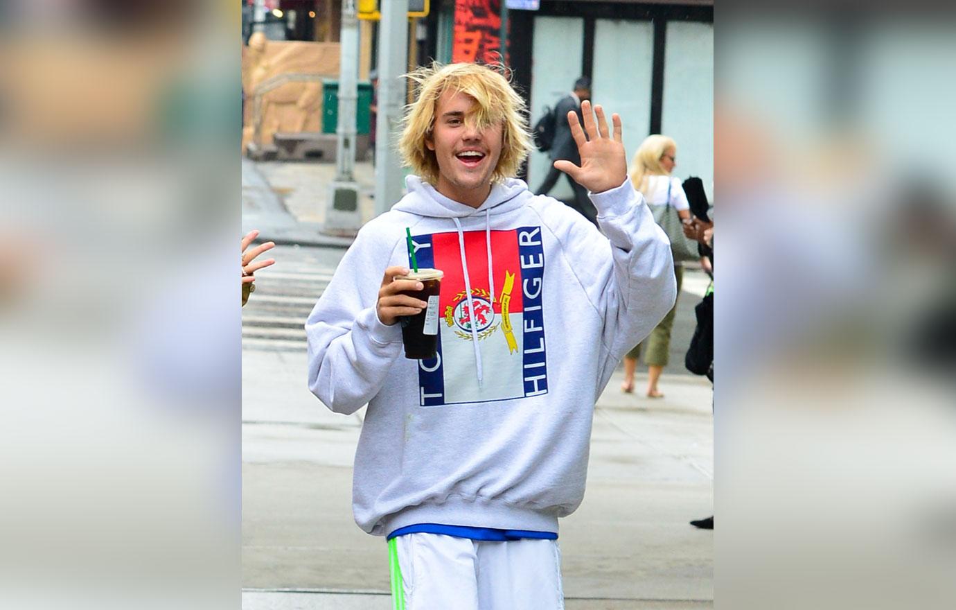 Justin Bieber and Hailey Baldwin go for walk in NYC