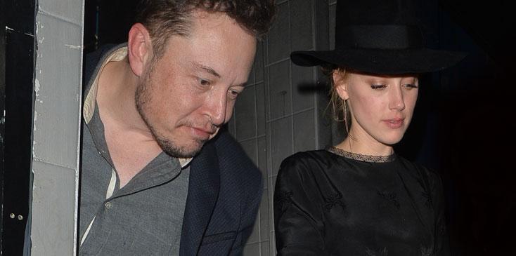 amber heard new boyfriend elon musk dinner date