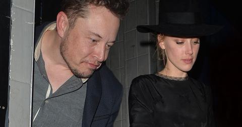 amber heard new boyfriend elon musk dinner date