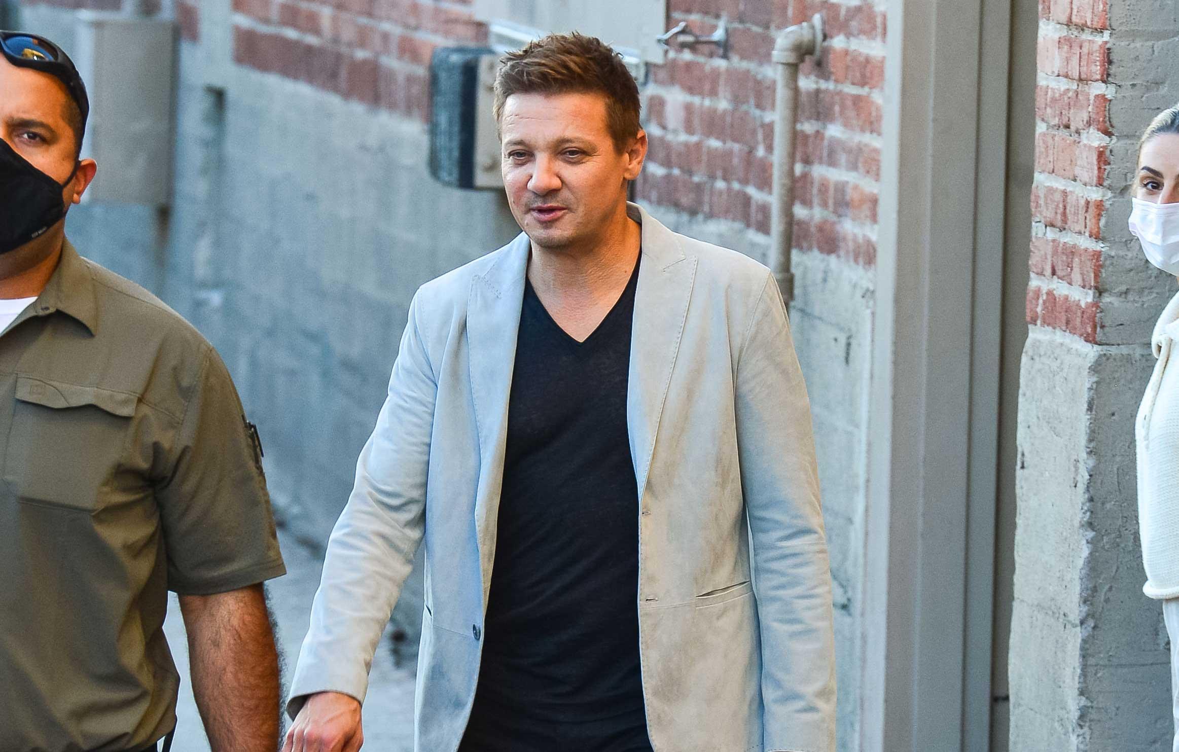 jeremy renner out of surgery after plow accident