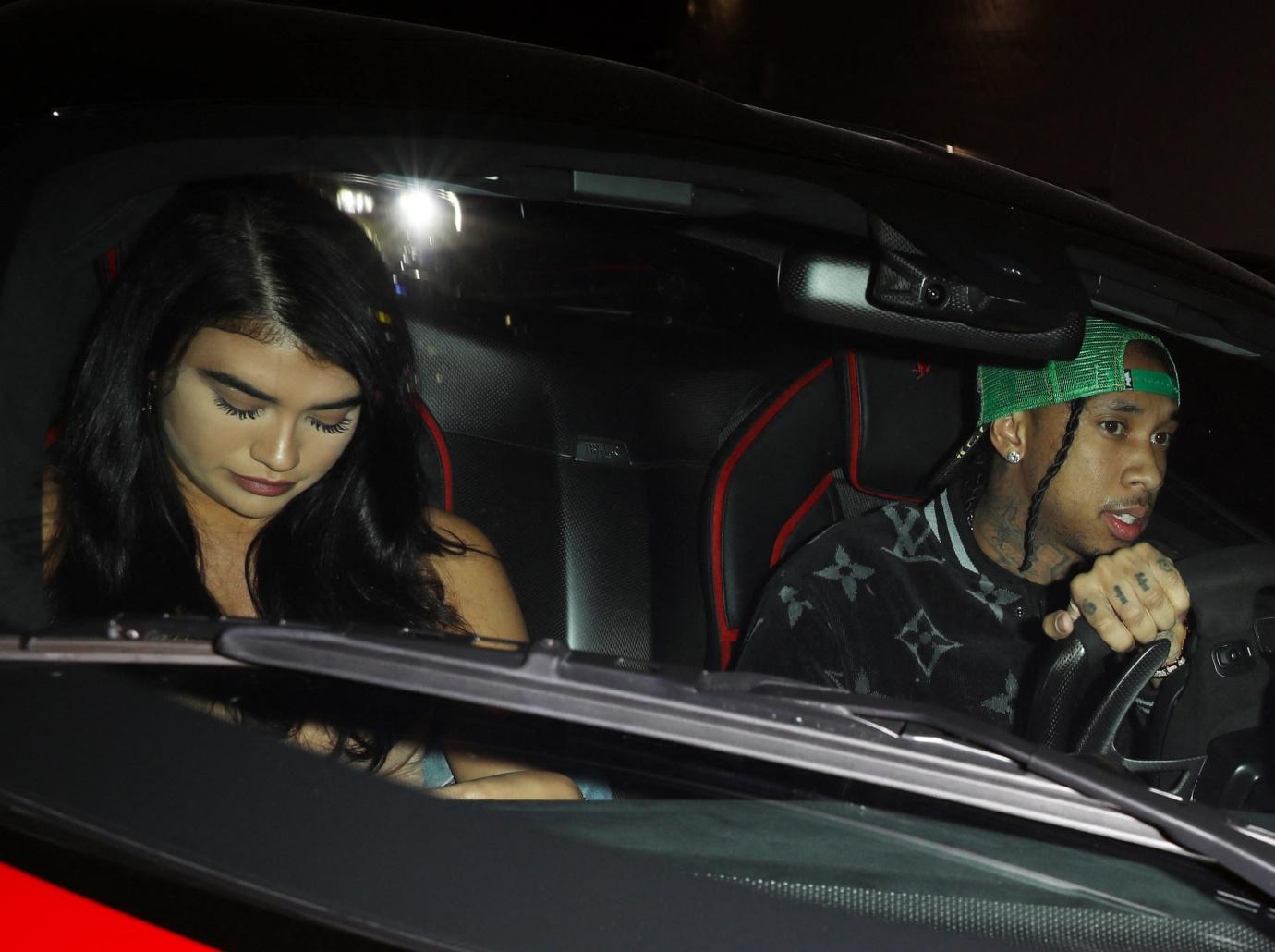 blac chyna tyga living together started dating kylie jenner