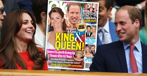 Prince william kate middleton king queen elizabeth throne