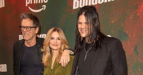 Photo of Travis Bacon, Kevin Bacon and Kyra Sedgwick