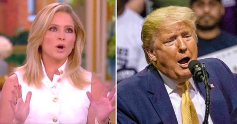 sara haines says donaod trump looked like he lost pp