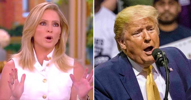 sara haines says donaod trump looked like he lost pp