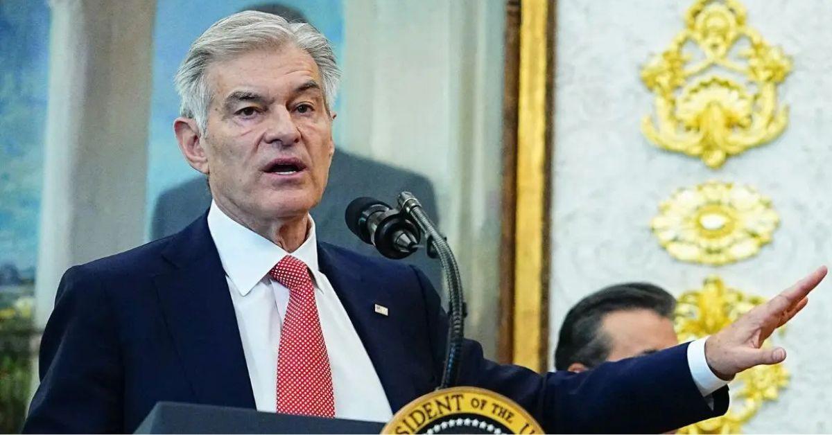 image of Dr. Mehmet Oz believes doctors who provide trans healthcare to children are violating their Hippocratic Oath.