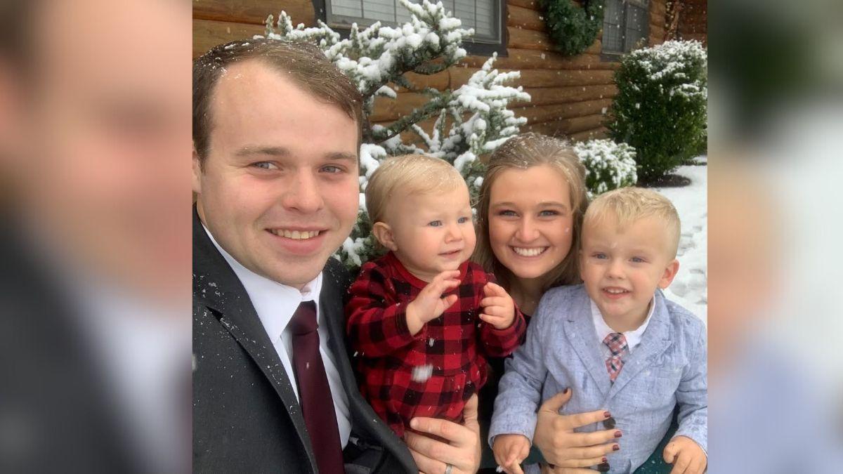 image of Joseph Duggar shares four kids with his wife. 