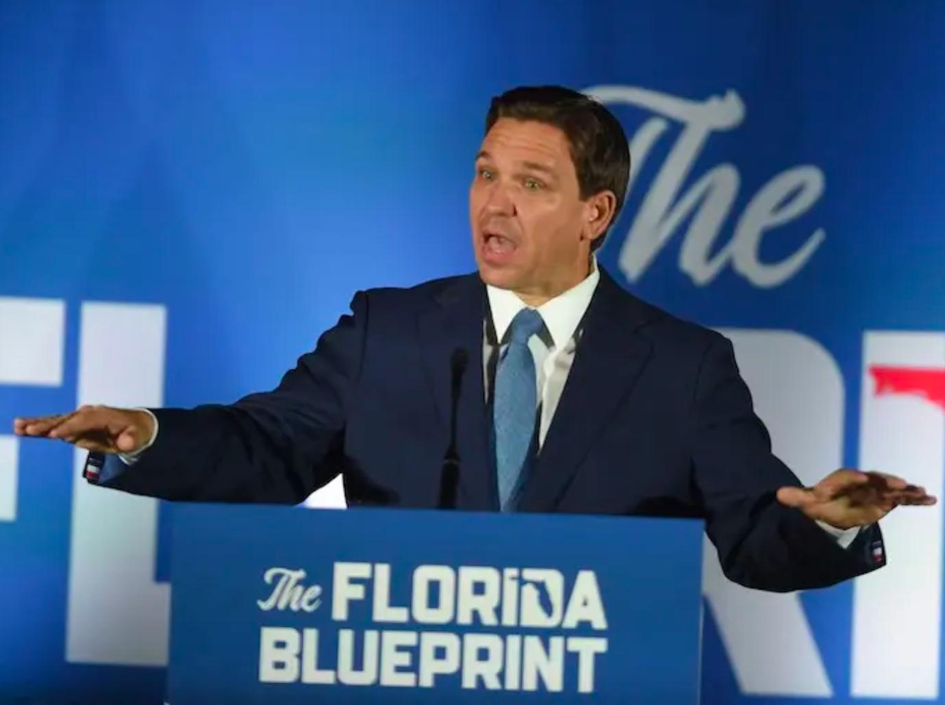 florida governor ron desantis car crash tennessee event