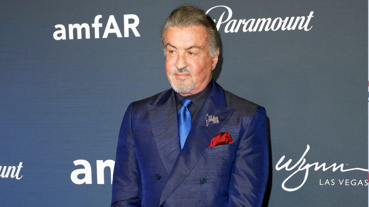 Image of Sylvester Stallone recalled disturbing incidents involving his father.