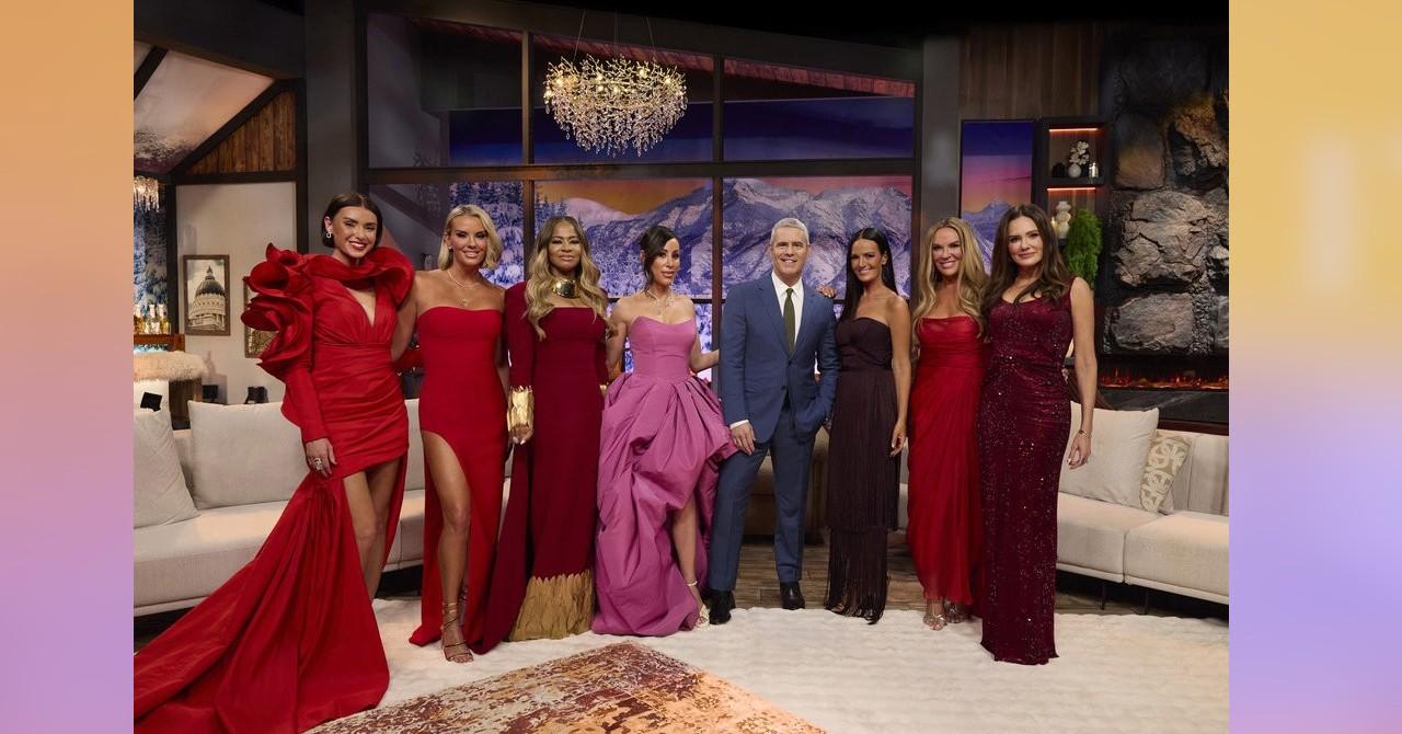 Andy Cohen and the cast of 'RHOSLC.'