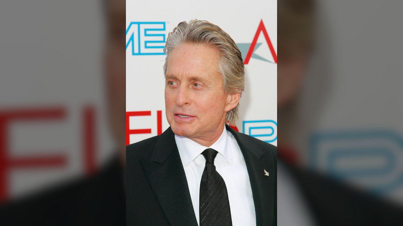 Image of Michael Douglas said he is grateful for his 'health' and family.