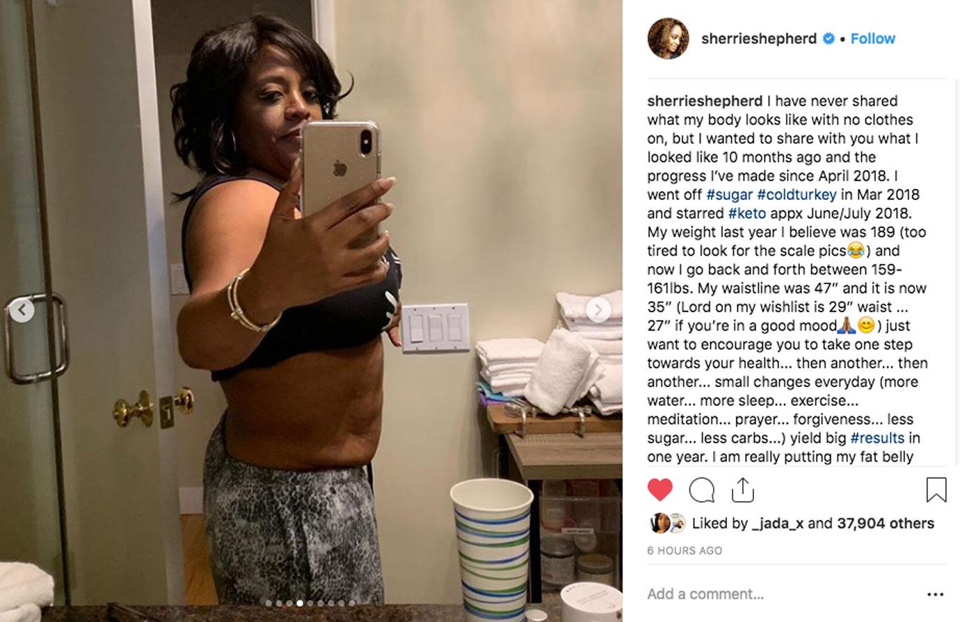 sherri shepherd keto diet