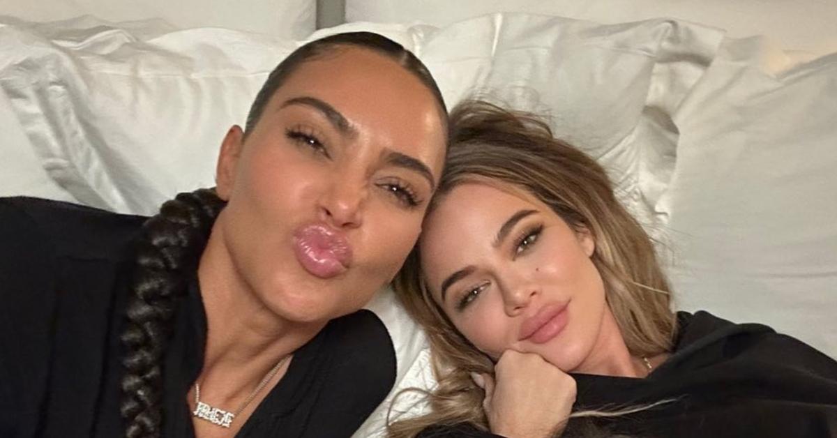 Khloe Kardashian Helps Kim Snap Together Her Bodysuit In Funny Video