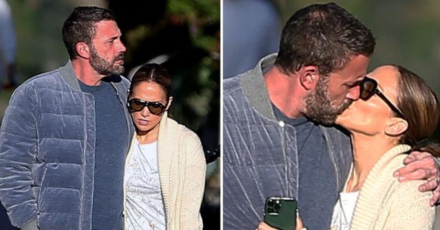 jennifer lopez ben affleck seen cuddlings pp