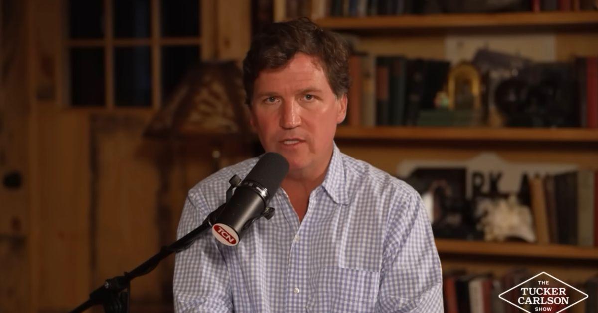 image of Tucker Carlson said the conflict is 'Israel’s war.'
