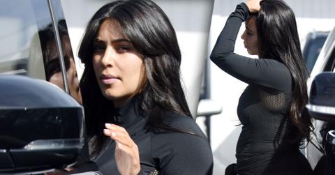 kim kardashian post baby body