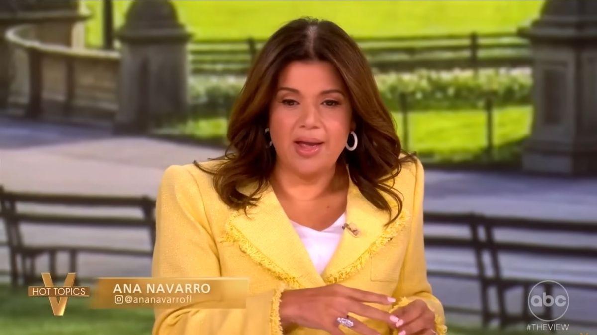 Image of Ana Navarro was stunned by claims the incident was staged.