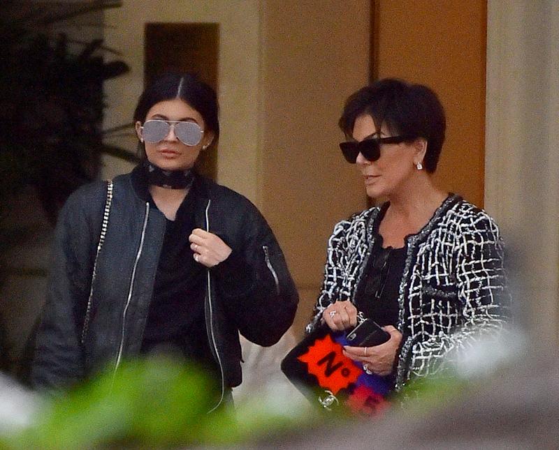 Kylie Jenner spends time with her mother Kris Jenner on her 60th Birthday