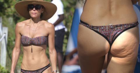 bethenny frankel cellulite beach bikini