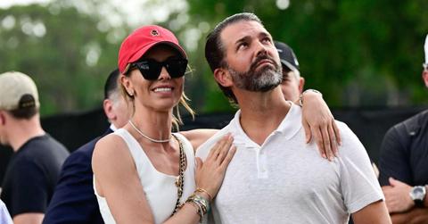 Photo of Donald Trump Jr. and Bettina Trump.