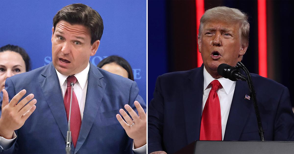 ron desantis states real issues florida donald trump arrest pp